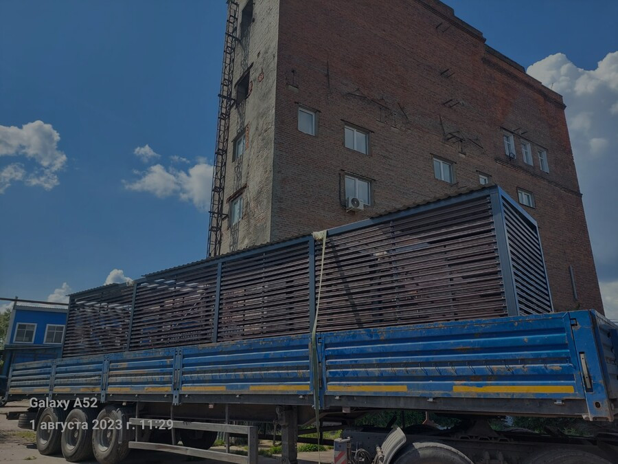 Очередной выполненный заказ на навесы для известного ЖК